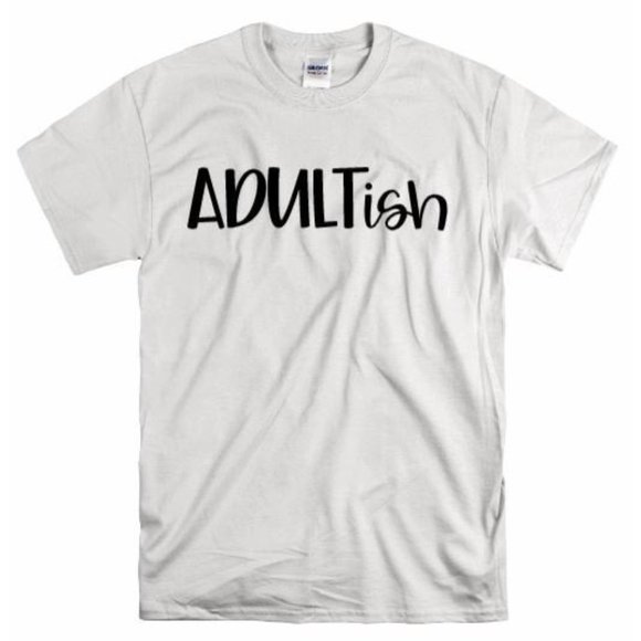 ADULTish, Graphic Women's T-shirt - Picture 1 of 8
